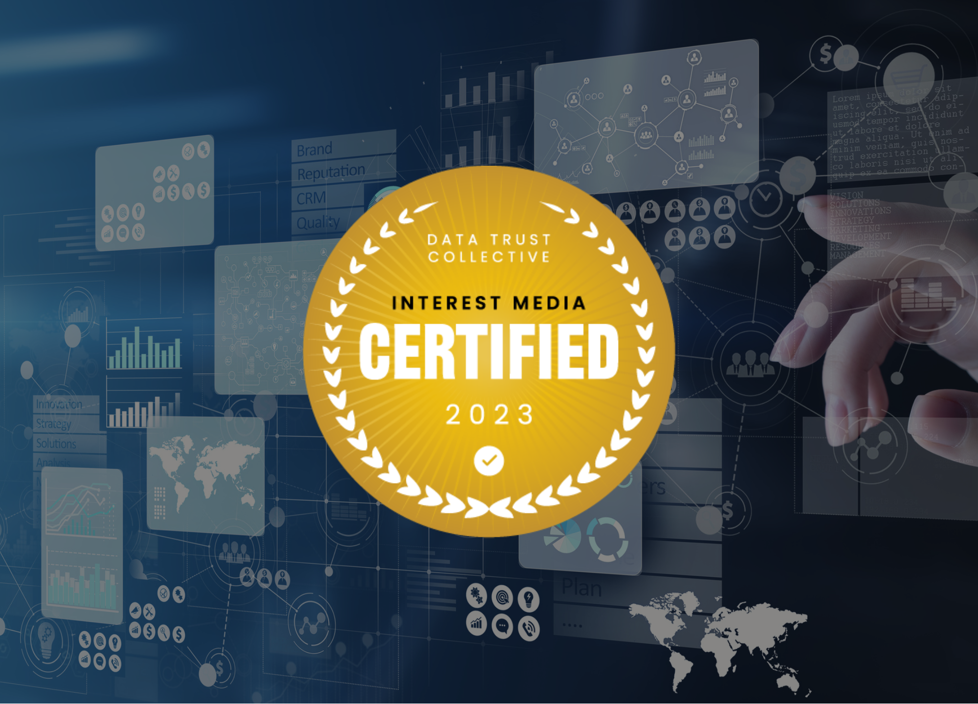 Interest Media Certified as 2023 “Leader in Data Quality” by the Data Trust Collective