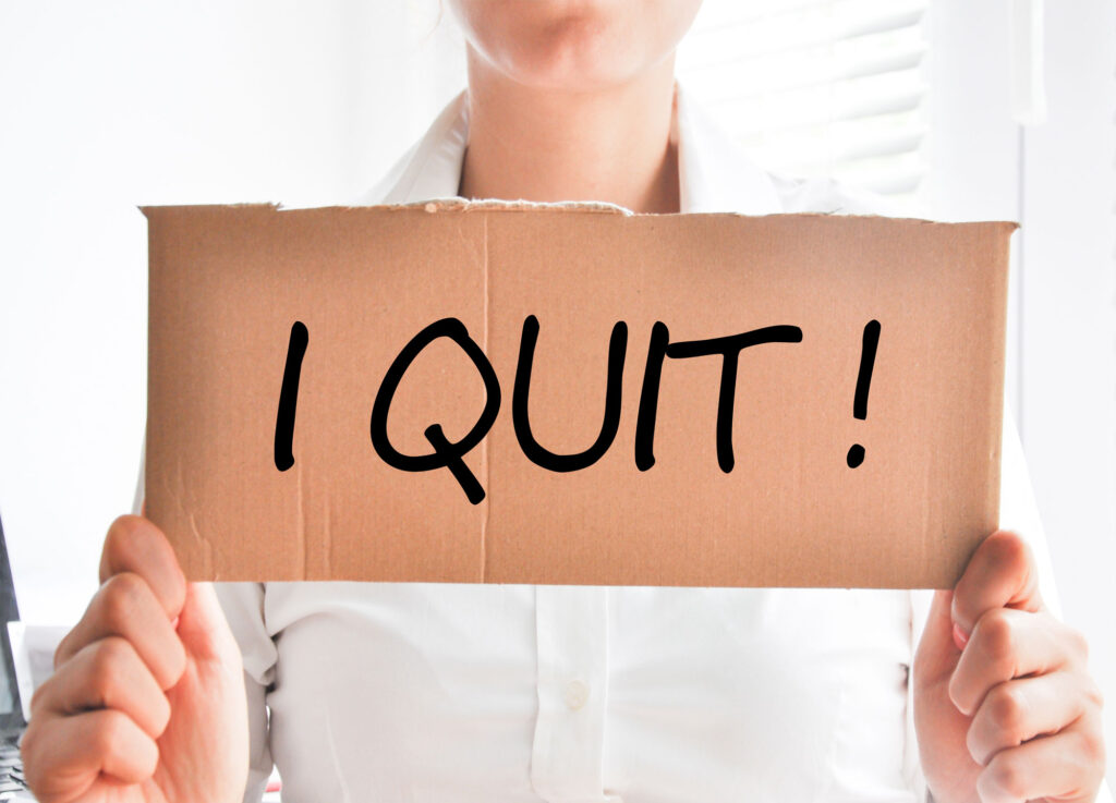 I-quit-sign